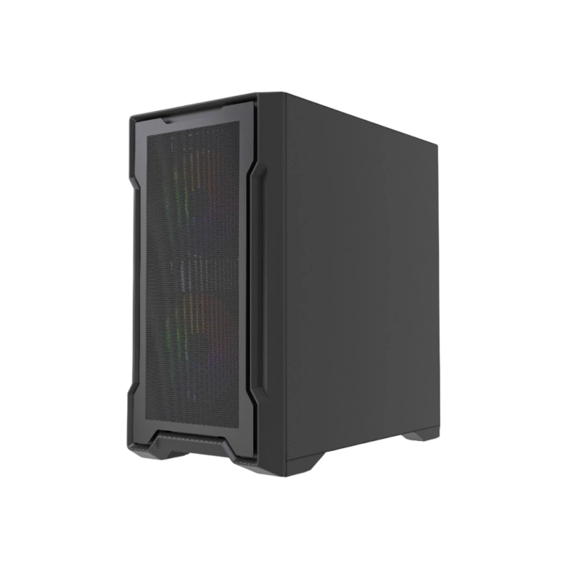 Компьютерный корпус Powercase Mistral Micro X3B ARGB Black (CMMXB-A3)