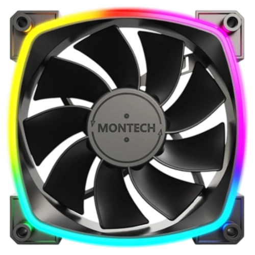Вентилятор для корпуса Montech RX120 Reverse ARGB Black (RX120B)