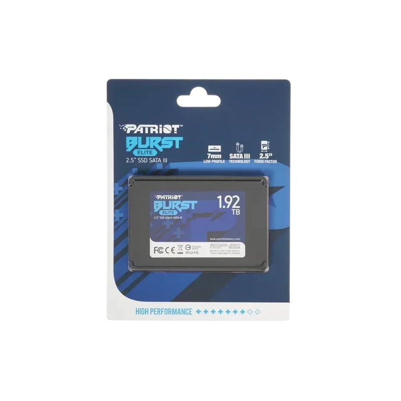 Твердотельный накопитель Patriot 1920 Gb BURST E (PBE192TS25SSDR)