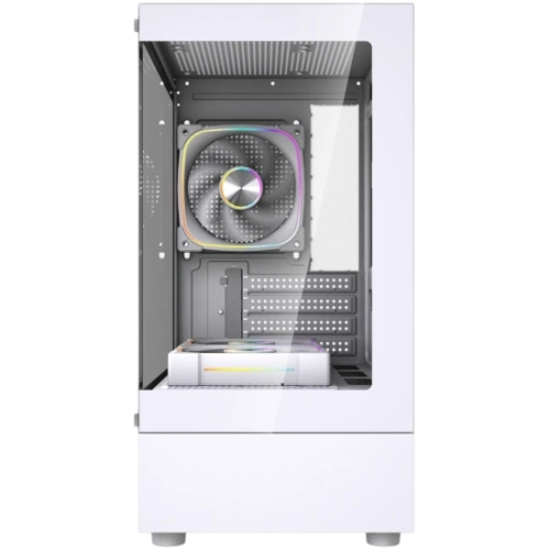 Компьютерный корпус Powercase Vision Micro M1 TG ARGB White (CVMM1W-A3)