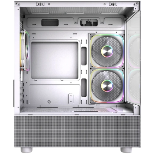 Компьютерный корпус Powercase Vision Micro M2 TG ARGB White (CVMWM2-A3)