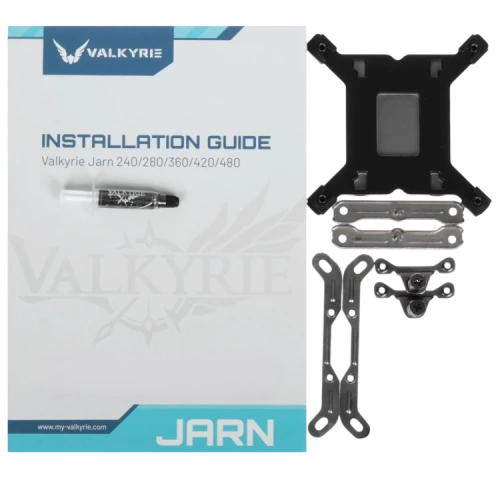 Система жидкостного охлаждения для процессора Valkyrie Jarn 360 ARGB White (HW C360W)