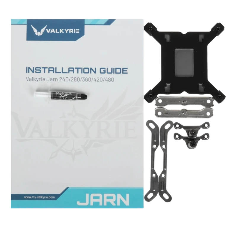 Система жидкостного охлаждения для процессора Valkyrie Jarn 360 ARGB White (HW C360W)