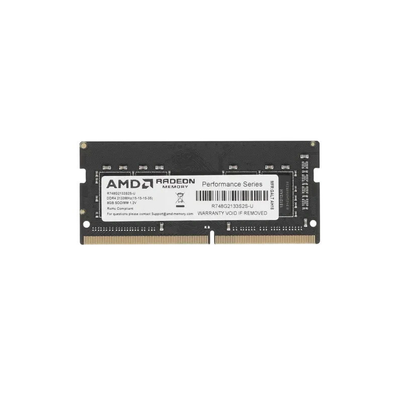 Оперативная память 8 Gb 2133 MHz AMD R7 PERFOMANCE SERIES Black (R748G2133S2S-UO)