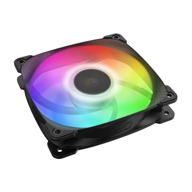 Вентилятор для корпуса Geometric Future Squama 2501B 5V ARGB Black (1F2501B112000) (GF_SQM-2501B-SP)