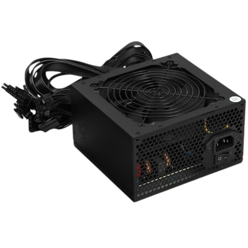 Блок питания 1STPLAYER 600W BLACK.SIR Black (PS-600BS) (SR-600W)