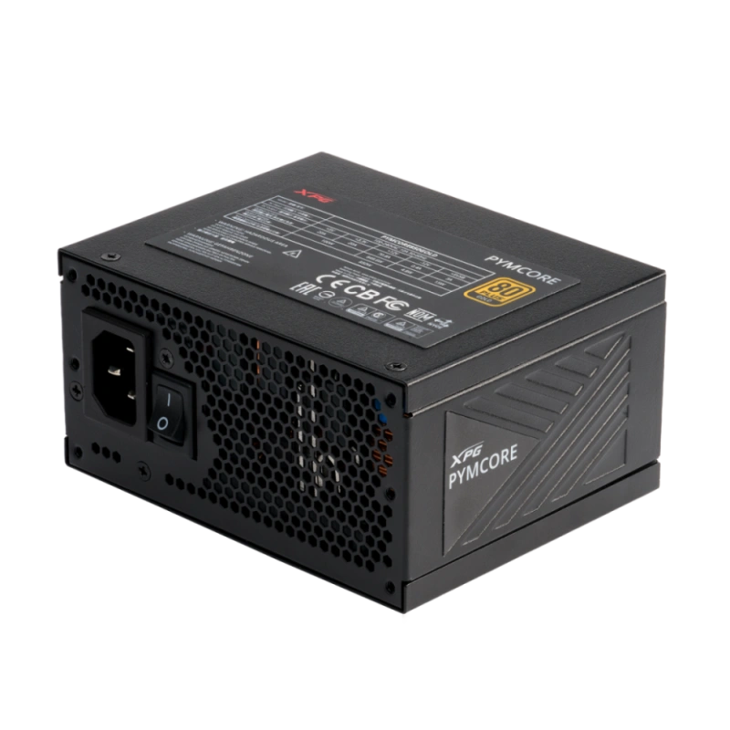 Блок питания ADATA XPG 750W PYMCORE (PYMCORE750G-BKCEU) 16 Pin (PCIe 5.0 Connector Cable Details) документация, комплект кабелей