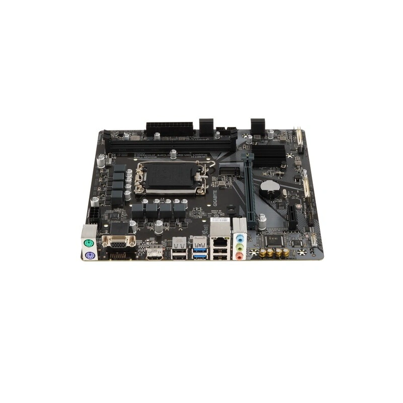 Материнская плата Gigabyte H610M H 2 x кабель SATA, документация, задняя планка