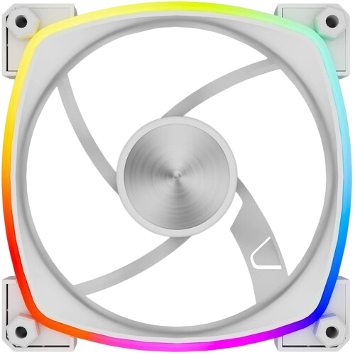 Вентилятор для корпуса Powercase (M55-12W ARGB) White