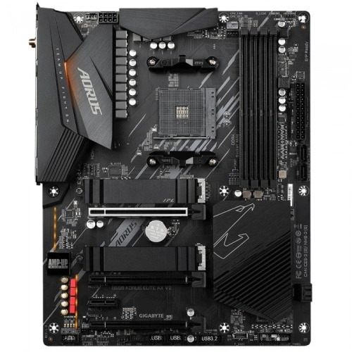 Материнская плата Gigabyte B550 AORUS ELITE AX V2 x кабель SATA, антенна Wi-Fi, документация