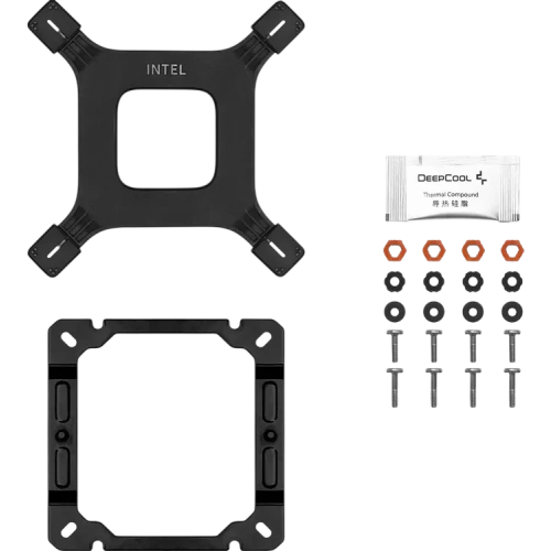 Кулер для процессора Deepcool AG400 DIGITAL BK ARGB Black