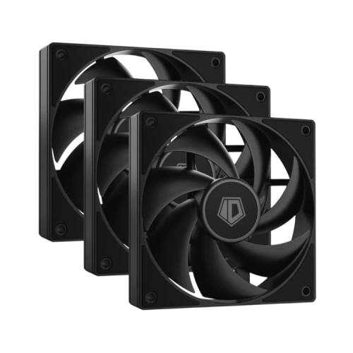 Комплект вентиляторов для корпуса ID-COOLING AF-125-K TRIO (3 in 1) Black