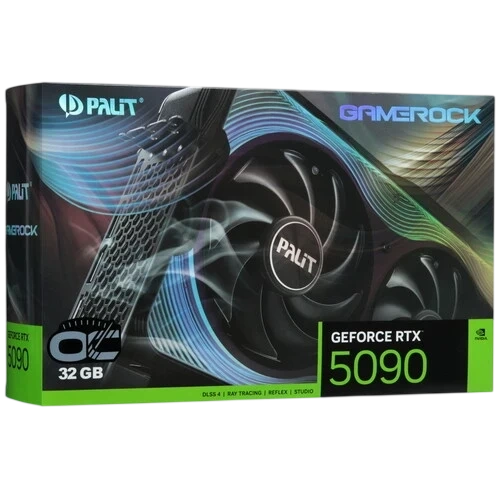 Видеокарта Palit (NE75090S19R5-GB2020G) GeForce RTX 5090 32GB GAMEROCK OC