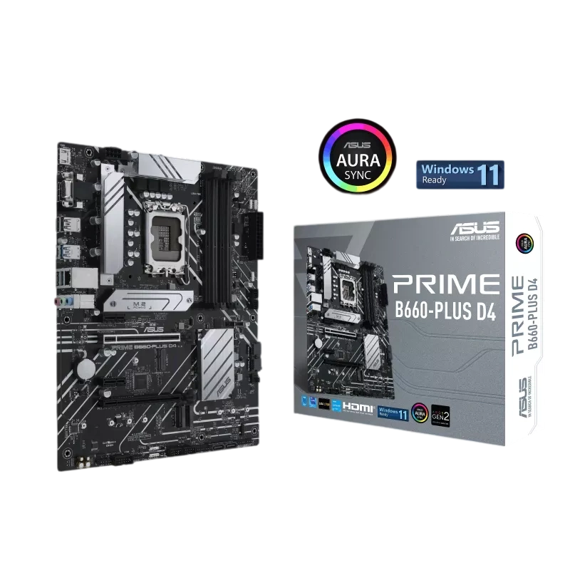 Материнская плата ASUS PRIME B660-PLUS D4 (90MB18X0-M1EAY0)