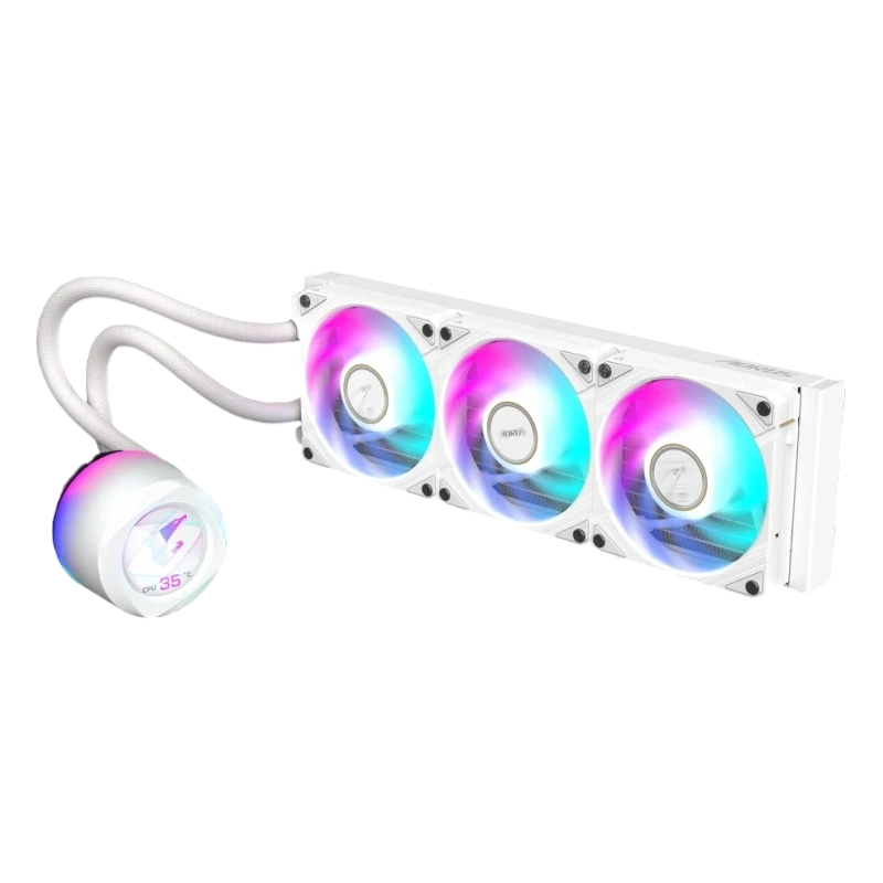 Система жидкостного охлаждения для процессора Gigabyte MULTI SOCKET GP-AORUS WATERFORCEX II 360I White
