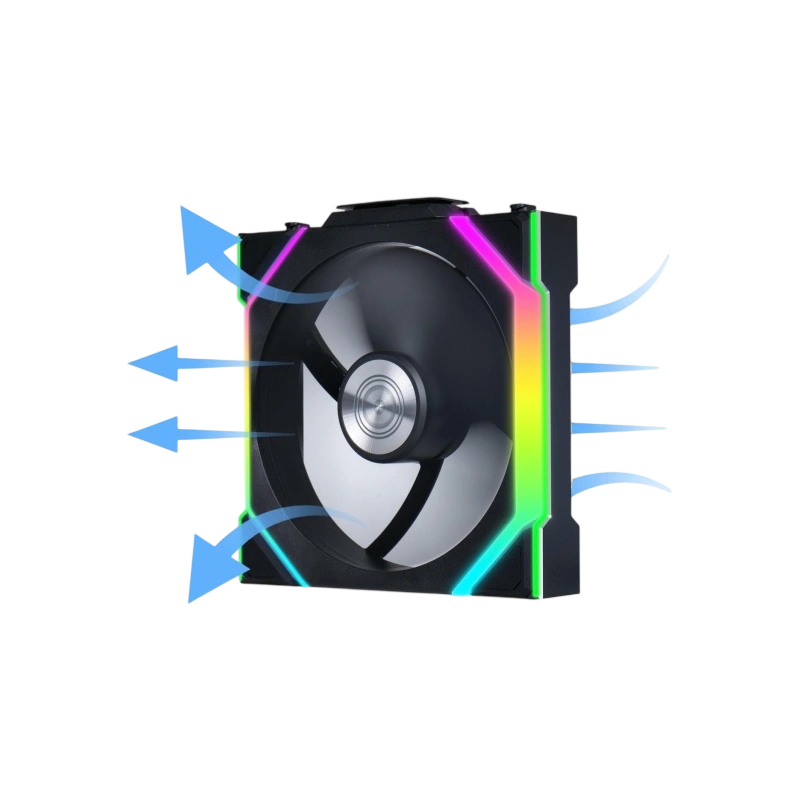 Вентилятор для корпуса UNI FAN SL Reverse ARGB Black V1