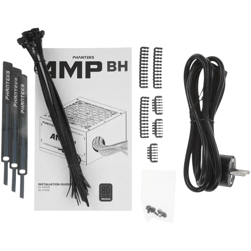 Блок питания PHANTEKS 750W AMP BH Black (PH-P750B_BK01) 16 Pin (PCIe 5.0 Connector Cable Details)