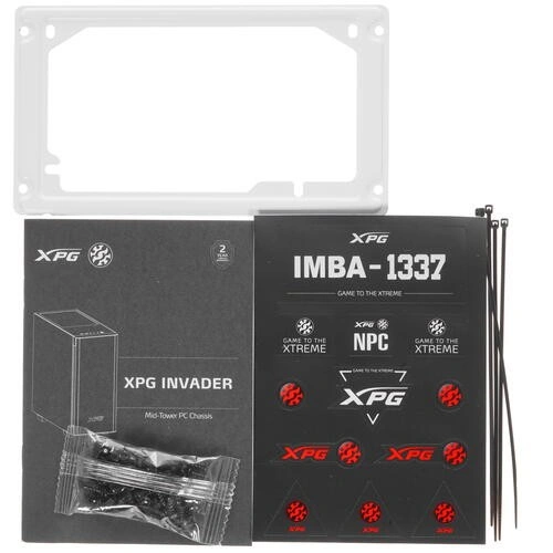 Компьютерный корпус ADATA XPG INVADER TG White (INVADER-WHCWW) документация