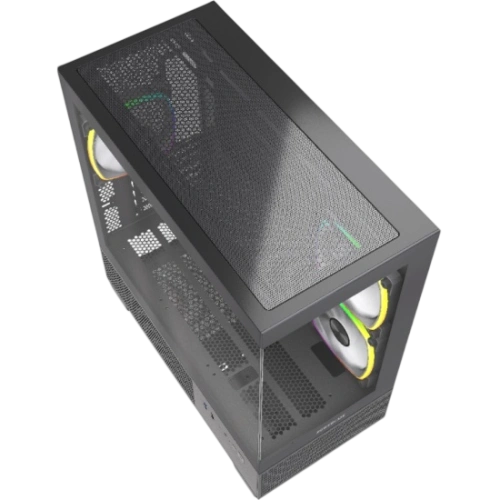 Компьютерный корпус Powercase Vision Micro M3B TG ARGB Black (CVMMB-A3)
