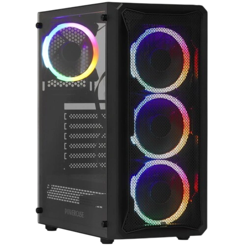 Компьютерный корпус Powercase Mistral Z4 MESH LED (CMIZB-L4) документация