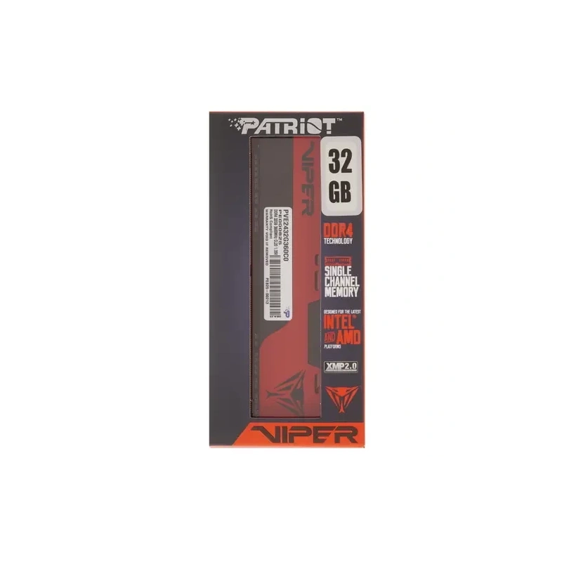 Оперативная память 32 Gb 3600 MHz PATRIOT VIPER ELITE II (PVE2432G360C0)
