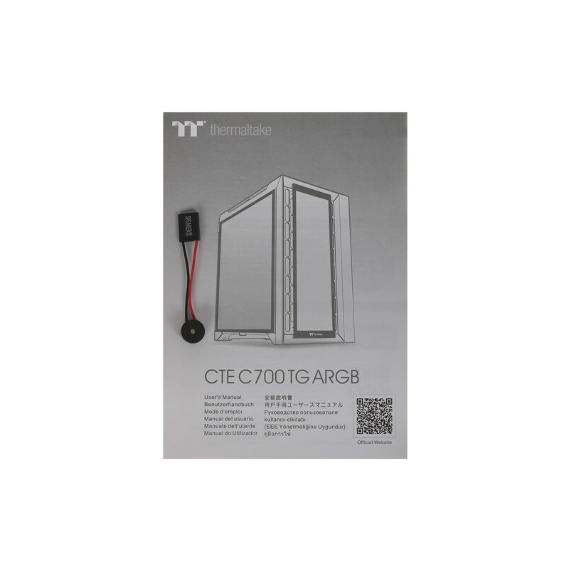 Компьютерный корпус Thermaltake CTE C700 TG ARGB Snow White (CA-1X7-00F6WN-01) документация