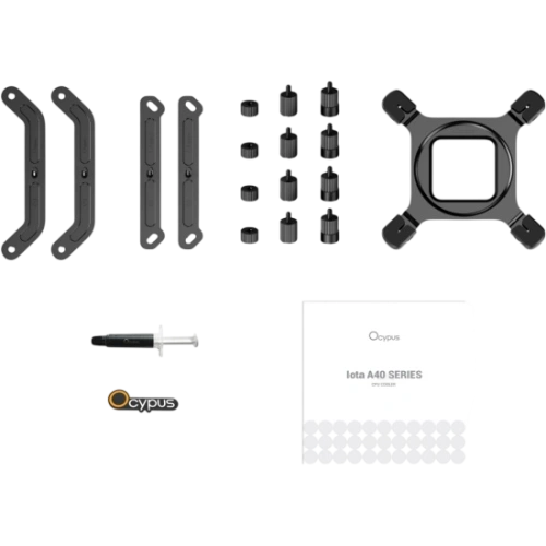 Кулер для процессора Ocypus Lota A40 WH Digital White (Iota-A40-WH1NNWD00X-GL)