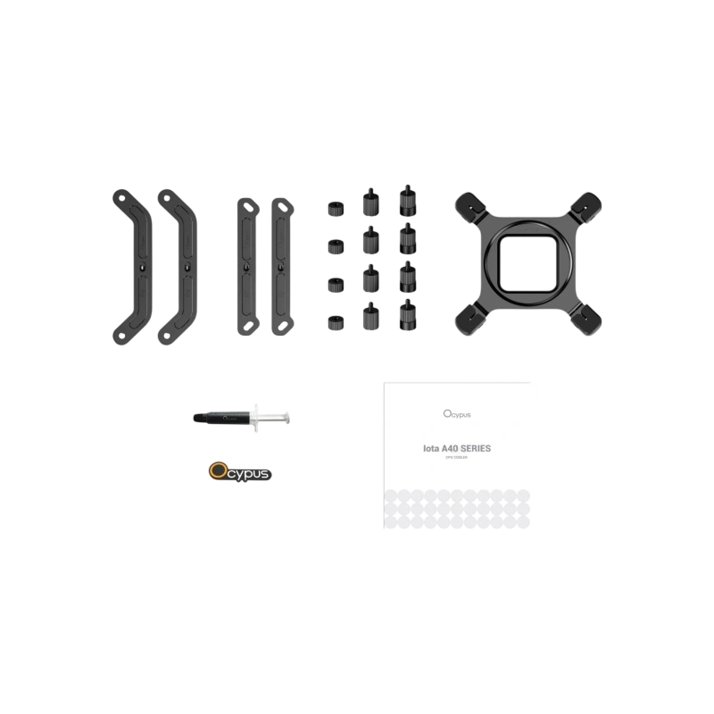 Кулер для процессора Ocypus Lota A40 WH Digital White (Iota-A40-WH1NNWD00X-GL)