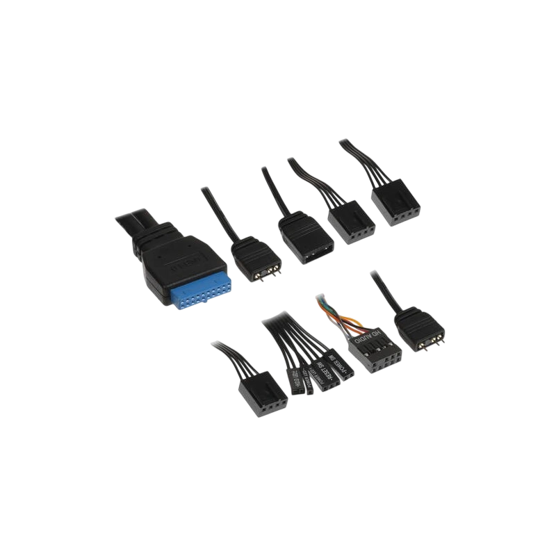 Компьютерный корпус MSI MAG FORGE 100R ARGB Fan TG (306-7G03R21-809) документация
