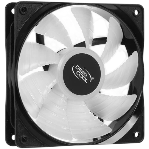 Вентилятор для корпуса Deepcool RF120B LED Blue DP-FLED-RF120-BL документация, комплект крепежа