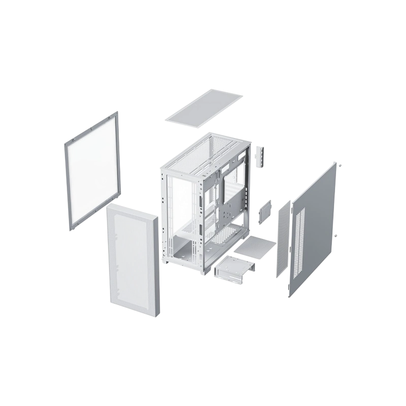 Компьютерный корпус XASTRA A510M White (A510M-4FC12A-UC-WH)