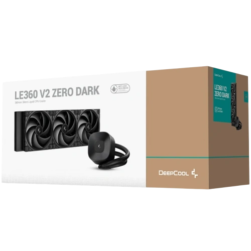 Система жидкостного охлаждения для процессора Deepcool LE360 V2 ZERO DARK