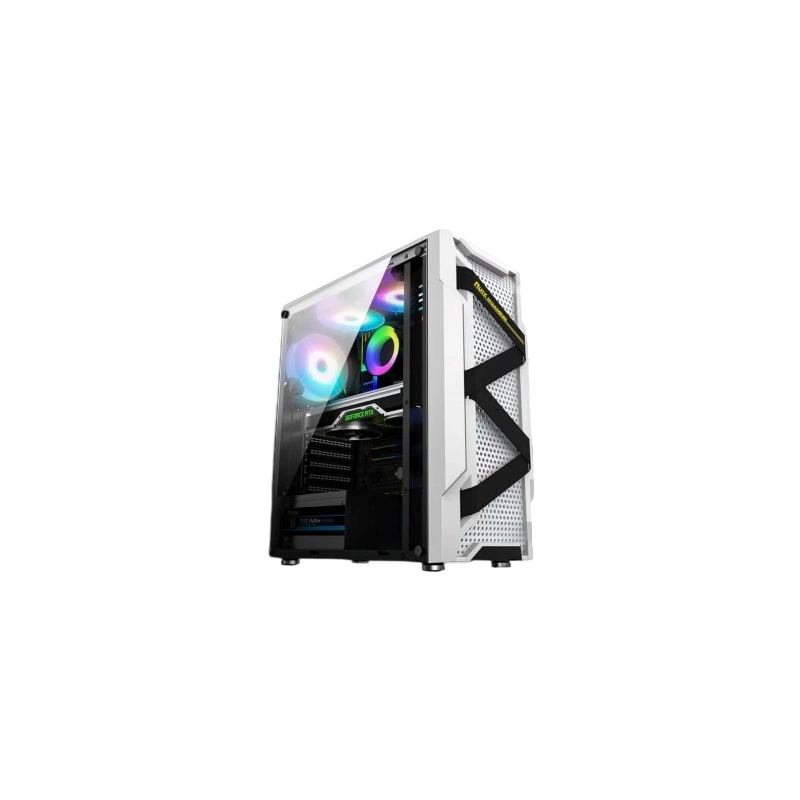 Компьютерный корпус ALSEYE TG White (Warrior-W)