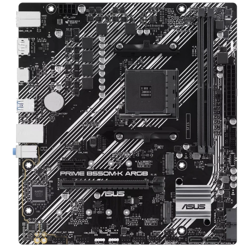 Материнская плата ASUS PRIME B550M-K ARGB (90MB1GC0-M0EAY0)