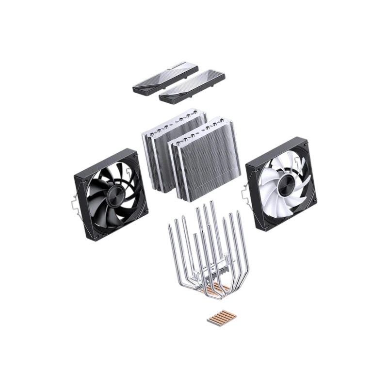 Кулер для процессора JONSBO CA80 ARGB LED Black