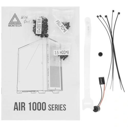 Компьютерный корпус Montech AIR 1000 LITE White (AIR1000LW) документация