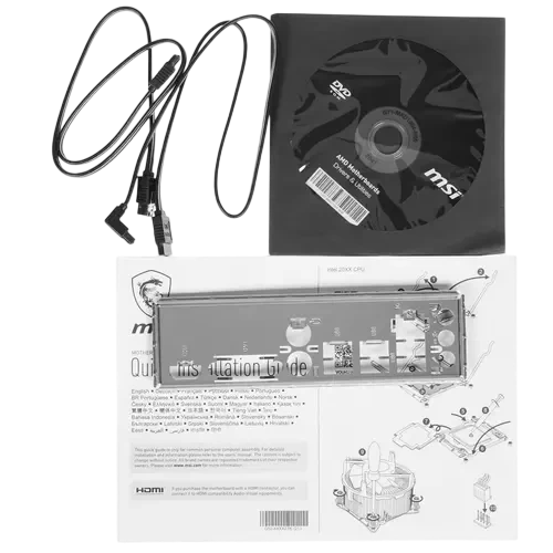 Материнская плата MSI B550M-A PRO
