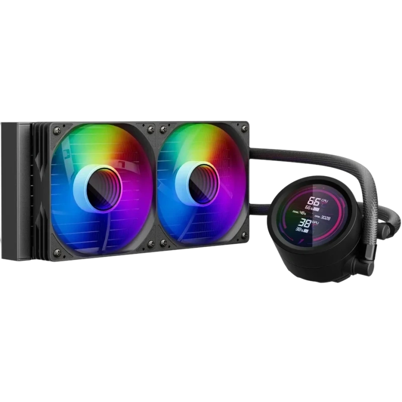 Система жидкостного охлаждения для процессора 1STPLAYER TS4 240 Black (TS4-240-BK)