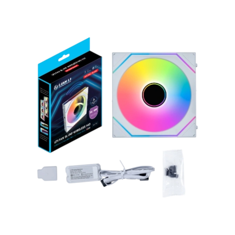 Вентилятор для корпуса Lian Li UNI FAN SL-INF 140 Wireless ARGB White (14SLIN1W1W) (G99.14SLIN1W1W.R0)