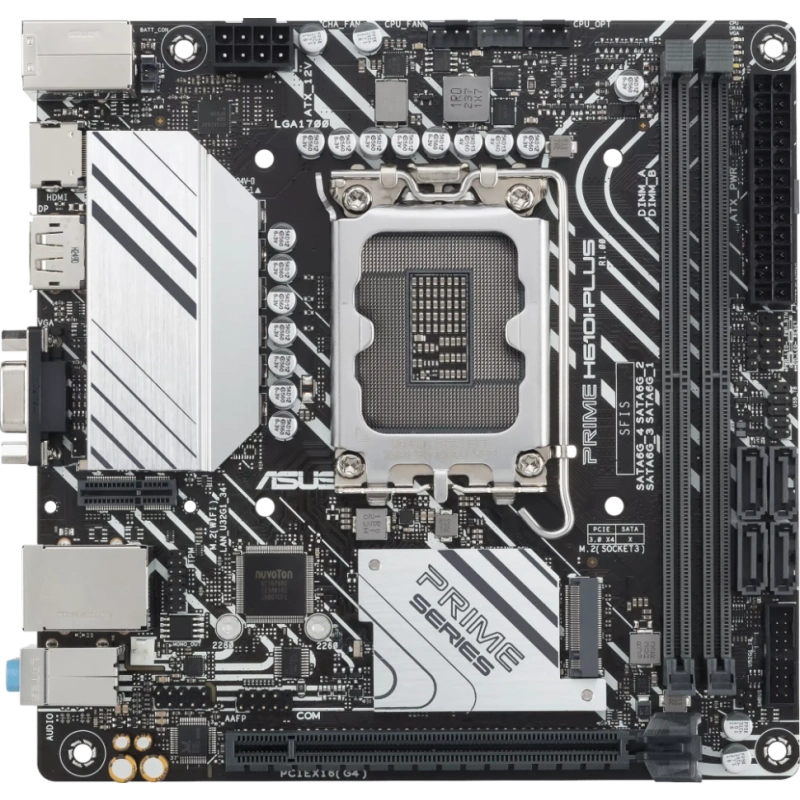 Материнская плата ASUS PRIME H610I-PLUS-CSM (90MB1GB0-M0EAYC)