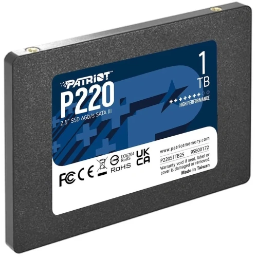 Твердотельный накопитель Patriot 1000 Gb P220 (P220S1TB25)