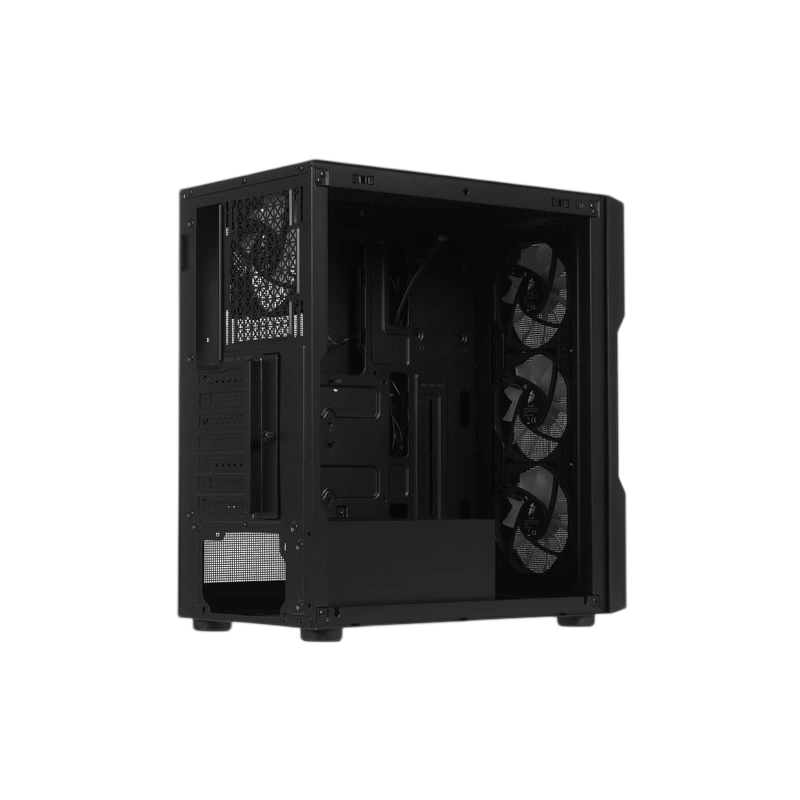 Компьютерный корпус 1STPLAYER TRILOBITE T7-P FRGB Black (T7-P-BK-4F1)