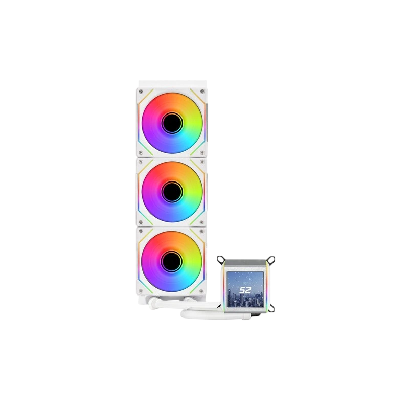 Система жидкостного охлаждения для процессора Lian Li GA II LCD SL-INF 360 ARGB White (GA2ALCD36INW) (G89.GA2ALCD36INW.R0)