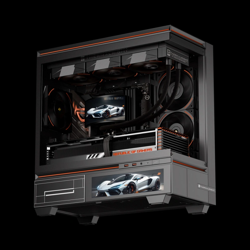 Система жидкостного охлаждения для процессора Thermalright Rainbow Vision 360 Turbo ARGB Black (TRRV360TAB)