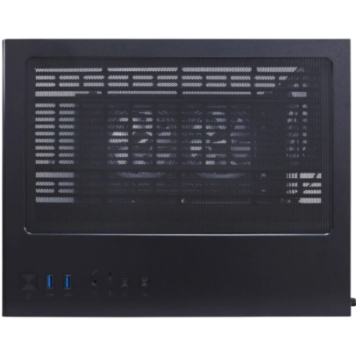 Компьютерный корпус 1STPLAYER MEGAVIEW MV5-TP ARGB Black (MV5-TP-BK-2FC7R-1FC7)
