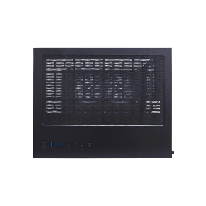 Компьютерный корпус 1STPLAYER MEGAVIEW MV5-TP ARGB Black (MV5-TP-BK-2FC7R-1FC7)