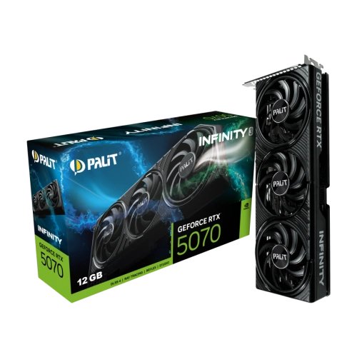Видеокарта Palit (NE75070019K9-GB2050S) GeForce RTX 5070 12GB INFINITY 3