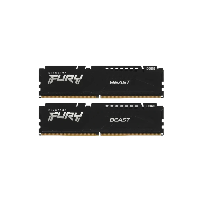 Оперативная память 32 Gb 6400 MHz Kingston FURY Beast Black KF564C32BBEK2-32
