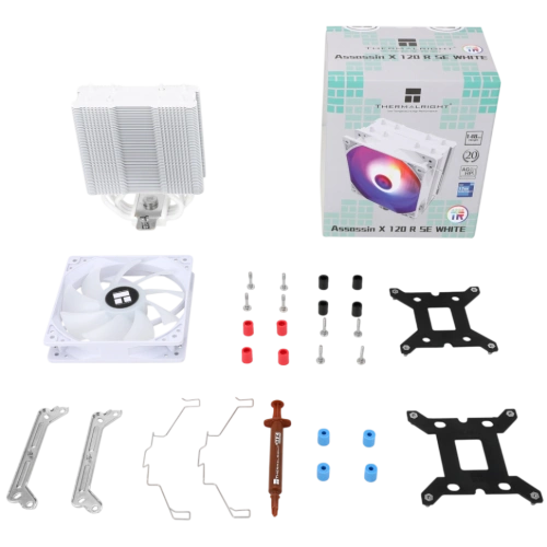 Кулер для процессора Thermalright Assassin X 120 R SE ARGB White (TRAX120RSEAW)