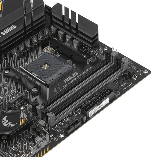 Материнская плата ASUS TUF GAMING B550M-PLUS 2 x кабель SATA, диск с ПО, документация, задняя планка, комплект наклеек